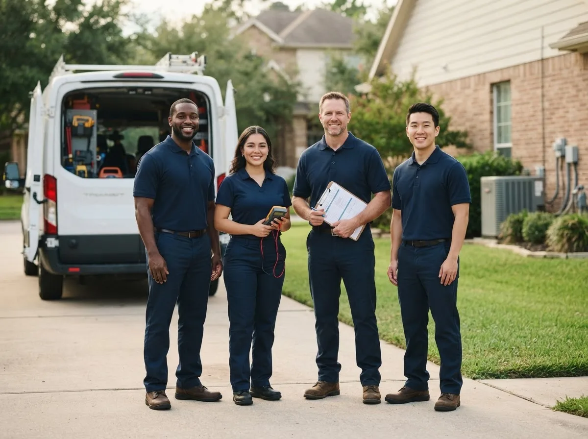 Certified HVAC technician near La Feria, TX